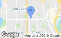 Map of Calgary, AB