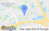Map of Calgary, AB