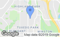 Map of Calgary, AB